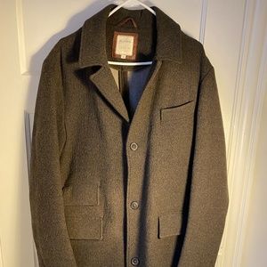 Billy Reid Astor Coat Men's Large Brown